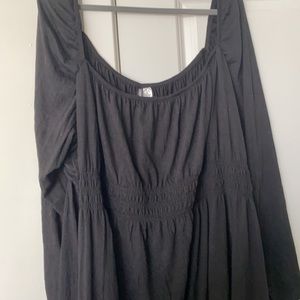 Black summer dress